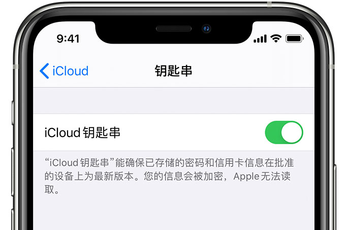 沁县苹果手机维修分享在 iPhone 上开启 iCloud 钥匙串之后会储存哪些信息 